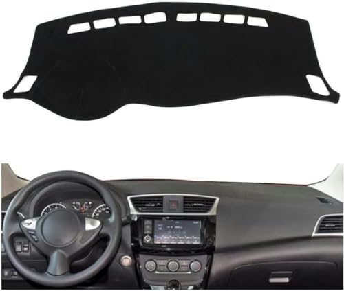 KArreaL Auto-Armaturenbrett-Abdeckung, Armaturenbrett-Matte, Sonnenschutz-Pad, Armaturenbrett-Teppich, für Nissan Sentra 2013–2018 von KArreaL