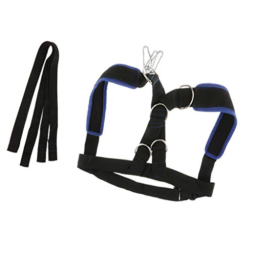 KBOLAE Fitness Schlittengeschirr Workout Speed Trainer Weste Gürtel mit Zuggurt KBOLAE Fitness Schlittengeschirr Workout Speed Trainer Weste Gürtel mit Zuggurt von KBOLAE