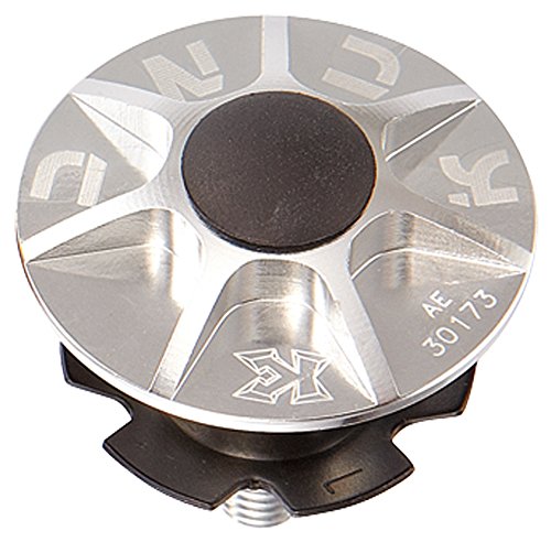 (GIG) (PK) 2013 KCNC Top Cap & Star Nut Headset Bolt Silver 1 1/8 von KCNC