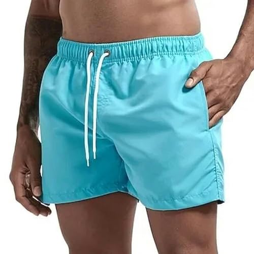 KCYSLY Shorts Herren Herren Badeshorts Swim Trunks Taschen Quick Dry Casual Strandhose-a-XL von KCYSLY