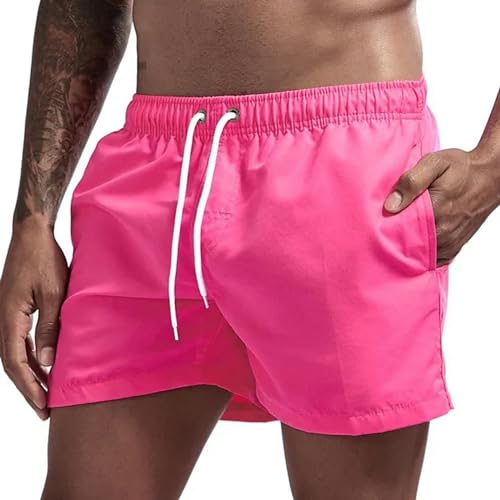 KCYSLY Shorts Herren Herren Schnelle Trocken-rosa-XL von KCYSLY