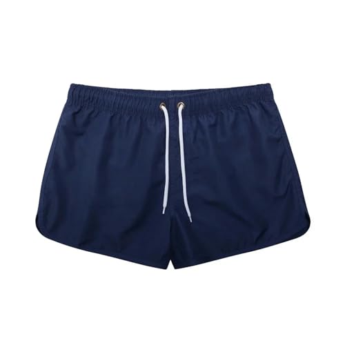 KCYSLY Shorts Herren Herren Schnelltrocknende Beach Shorts Fitness Casual Shorts Sommer Surfen Short Pant-blau-XL von KCYSLY
