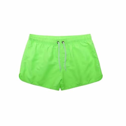 KCYSLY Shorts Herren Herren Schnelltrocknende Beach Shorts Fitness Casual Shorts Sommer Surfen Short Pant-grün-XL von KCYSLY