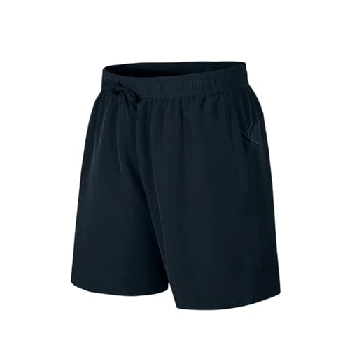 KCYSLY Shorts Herren Männer Casual Shorts Verstellbare Kordelzug Elastische Taille Einfarbige Atmungsaktive Männer Sommer Shorts-a-m von KCYSLY
