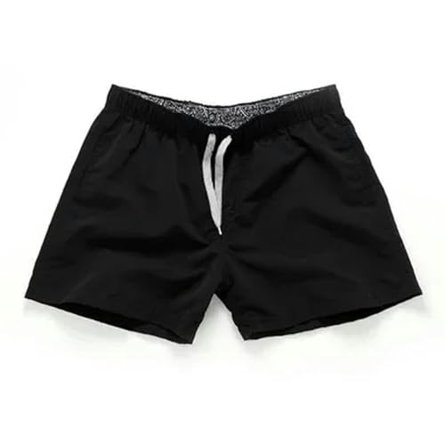 KCYSLY Shorts Herren Pocket Quick Dry Schwimmen Shorts Für Männer Bademode Mann Badeanzug Badehose Sommer Strandbekleidung-f-XL von KCYSLY