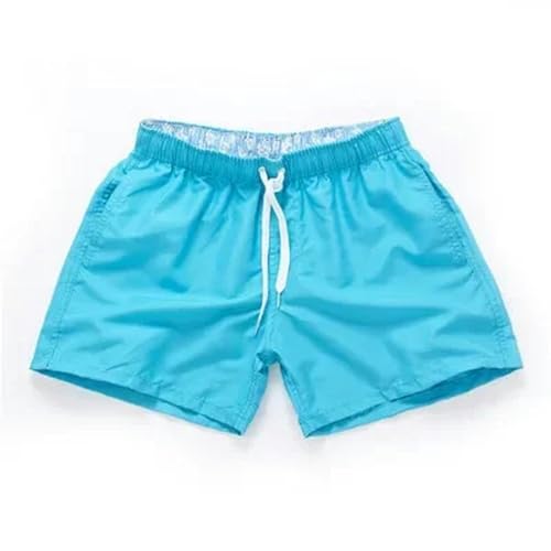 KCYSLY Shorts Herren Pocket Quick Dry Schwimmen Shorts Für Männer Bademode Mann Badeanzug Badehose Sommer Strandbekleidung-q-XL von KCYSLY