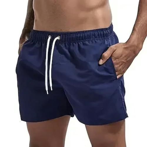 KCYSLY Shorts Herren Sommer Badeshorts Für Männer Quick Dry Board Shorts Badeanzug Atmungsaktiver Kordelzug Mit Taschen-a-l von KCYSLY