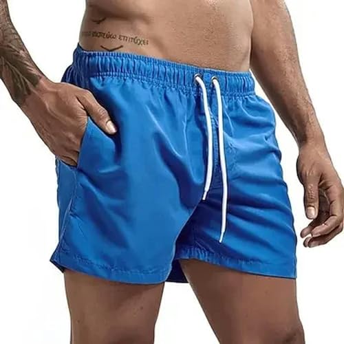 KCYSLY Shorts Herren Swim Trunks Herren Badeshorts Quick Dry Board Shorts Badeanzug Mit Atmungsaktiver Kordelzugtasche-a-s von KCYSLY