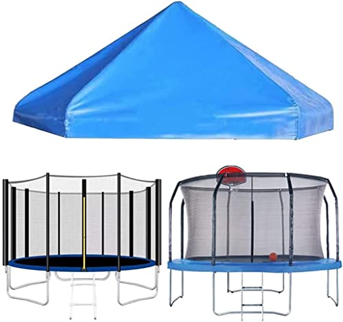 Trampolin-Überdachung für den Außenbereich, Trampolin-Zelt, Sonnenschutz, Überdachung ohne Rahmen, obere Abdeckung für Trampolinen (Größe: 14 ft 4,28 m) von KDOQ