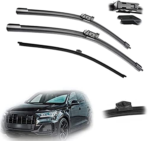 26" 20" 16" Auto Front Heckscheibe Scheibenwischerblätter Bürsten Cutter Zubehör für Audi Q7 4M 2016 2017 2018 2019 2020 2021 Scheibenwischer von KEAGGJF