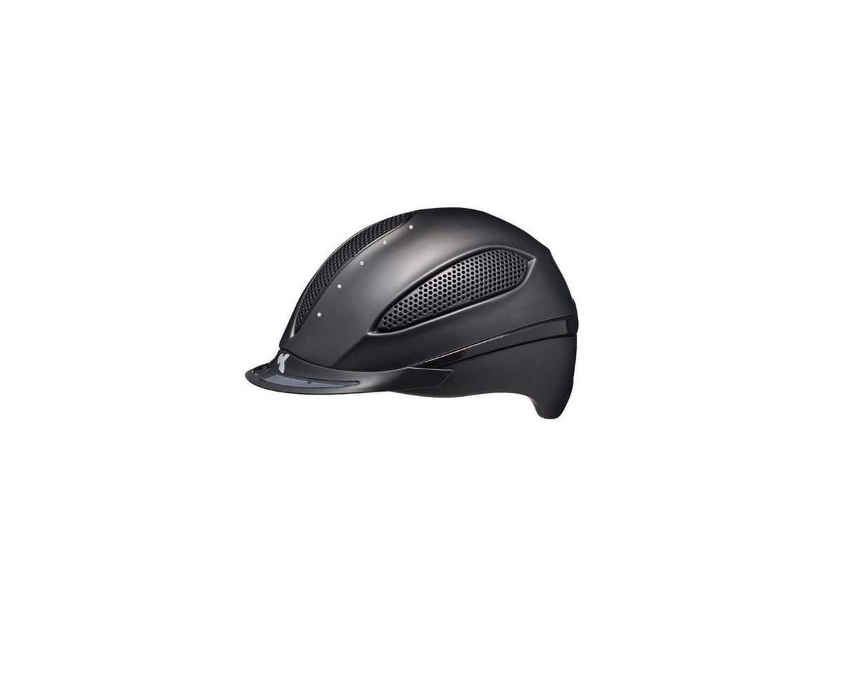 KED Helmsysteme Reithelm 21305550666 - KED - Paso Black Matt Crystal L von KED Helmsysteme
