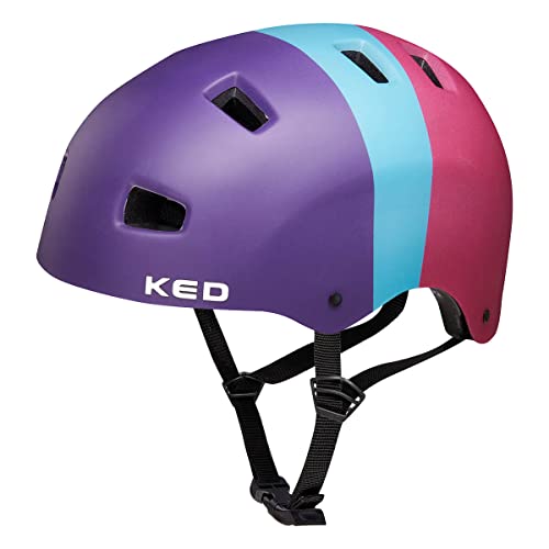 KED Unisex Jugend 5Forty Fahrradhelm, 3 colors retro rave, L (57-62cm) EU von KED