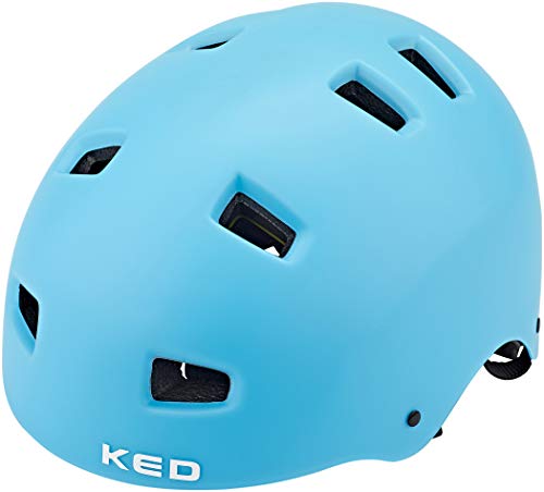 KED Citro Helm Blue matt Kopfumfang L | 57-62cm 2021 Fahrradhelm von KED