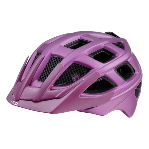 KED Unisex Jugend Kailu Fahrradhelm, Violet Matt, S (49-53cm) von KED