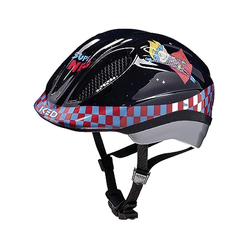 KED Kinder Meggy Originals Fahrradhelm, Super Neo, 44-49 cm von KED