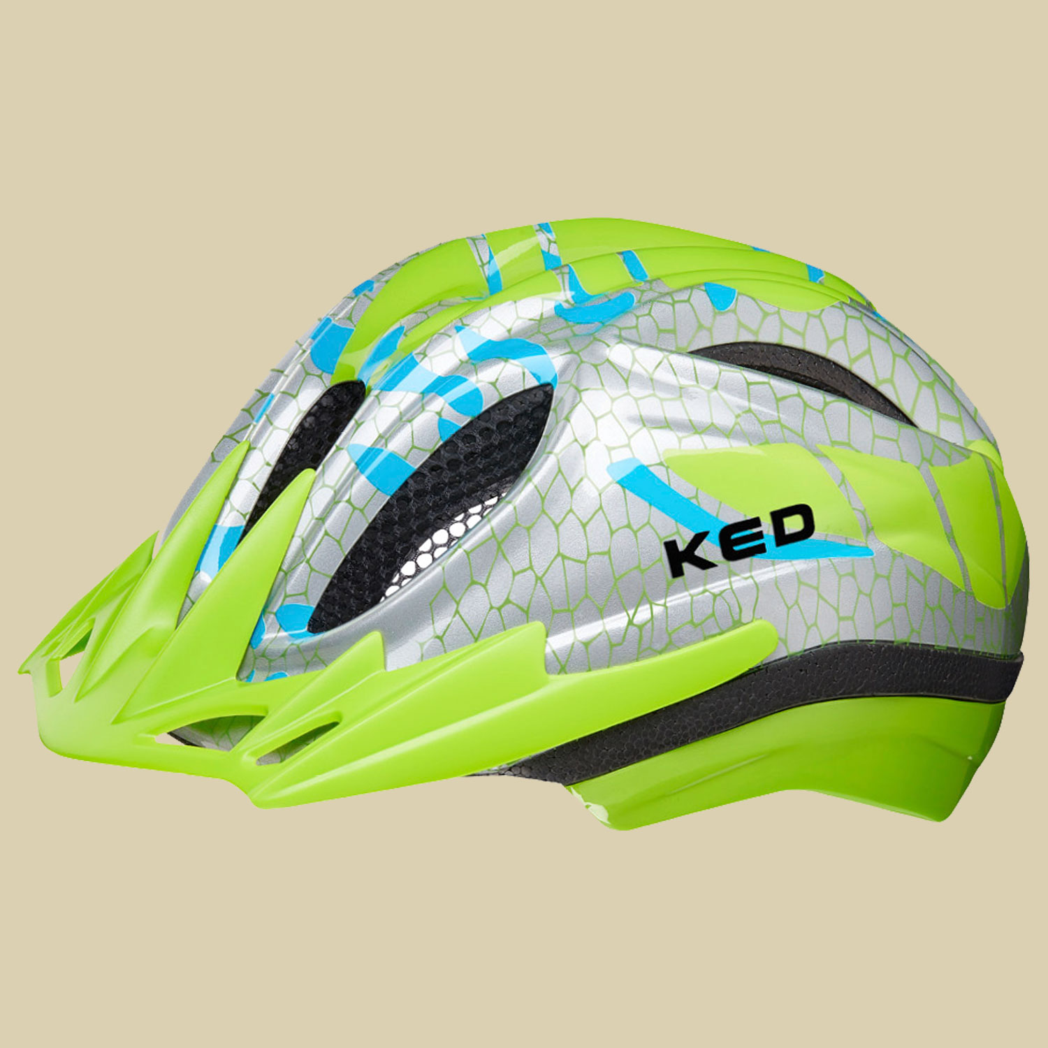 KED Meggy II K-Star Kinder Fahrradhelm Kopfumfang M 52-58 cm green von KED
