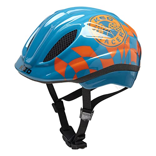 KED Meggy II Trend Racer Kinder Fahrrad Helm Petrol blau/orange 2022: Größe: S/M (49-55cm) von KED