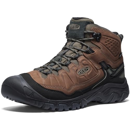 KEEN Targhee IV MID WP M-Bison/Black Bison/Black - 9,5/42.5 von KEEN