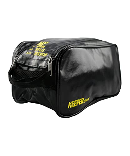 KEEPERsport Profi Torwarthandschuh Tasche - Glove Bag für Torhüter - Schutz für Deine Handschuhe - schwarz von KEEPERsport