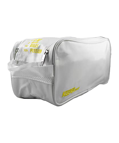 KEEPERsport Profi Torwarthandschuh Tasche - Glove Bag für Torhüter - Schutz für Deine Handschuhe - weiß von KEEPERsport