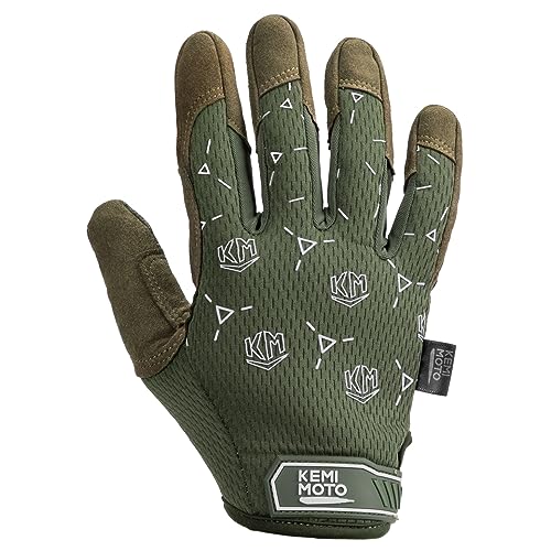 KEMIMOTO Taktische Handschuhe, Militär Einsatzhandschuhe mit Touchscreen, Tactical Gloves, Atmungsaktiv, Vollfinger, Outdoor Handschuhe für Bushcraft, Motorrad, Jagd und Security von KEMIMOTO