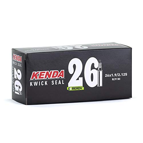KENDA Unisex-Adult Fahrradkameras 26 1.9/2.125 KWICK Seal R/V Presta 32mm, Schwarz, Única von KENDA