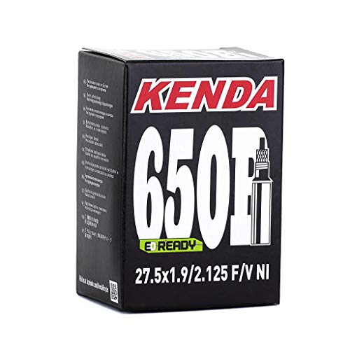 KENDA Unisex-Adult Fahrradkameras 27.51.9/2.125 F/V-32T NI, Schwarz, Única von KENDA