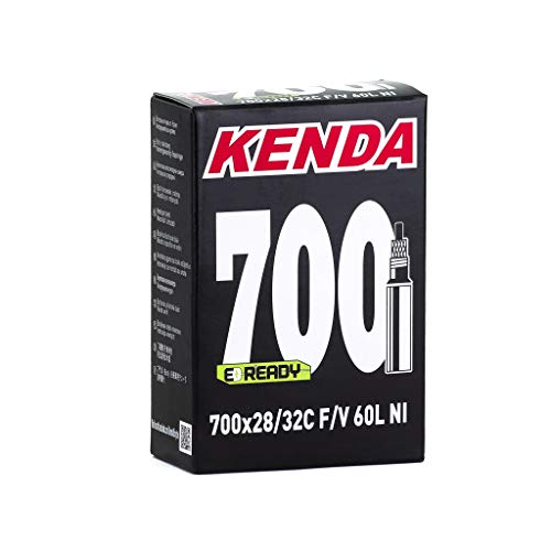 KENDA Unisex-Adult Fahrradkameras 70028/32C F/V Presta 60mm, Schwarz, Única von KENDA