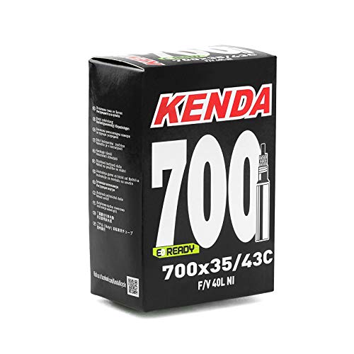 KENDA Unisex-Adult Fahrradkameras 70035/43C F/V Presta 40mm, Schwarz, Única von KENDA