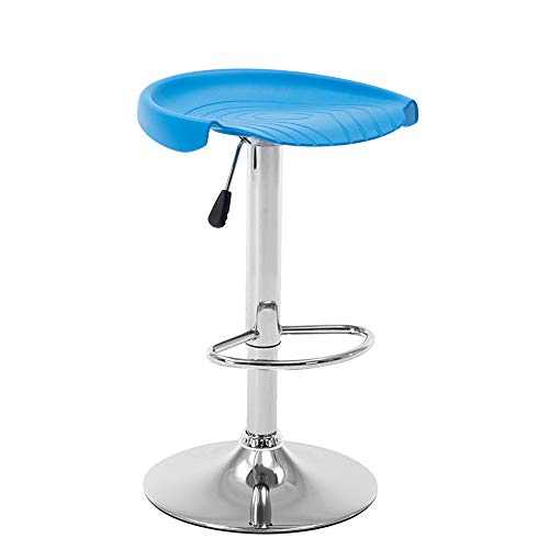 KENGRA Nordic Bar Chair Lift Barstuhl Kreatives Restaurant Ohne Rückenlehne Haltbarkeit (Größe: Blau) wwyy von KENGRA