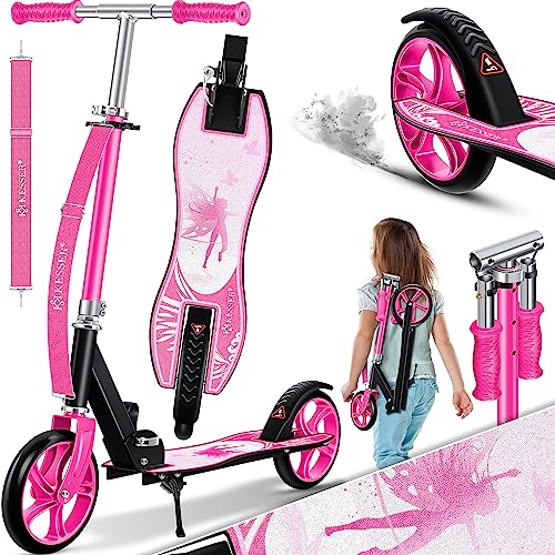 Kesser® Scooter Roller Kinderroller Cityroller Tretroller Kickroller Kickscooter (Fairy (Pink)) von KESSER