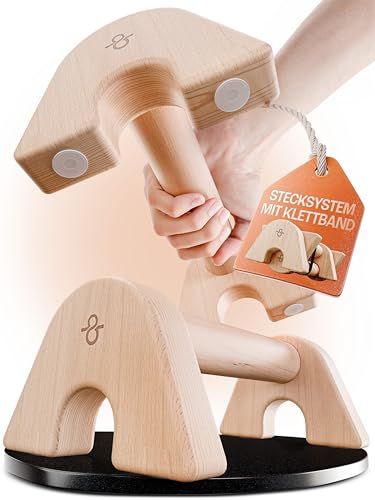KFA8 Liegestützgriffe - Transportable Premium Parallettes - einfach verstaubare Handstand Griffe - Calisthenics Equipment zum Mitnehmen KFA8 Liegestützgriffe - Transportable Premium Parallettes - einfach verstaubare Handstand Griffe - Calisthenics Equipment zum Mitnehmen von KFA8