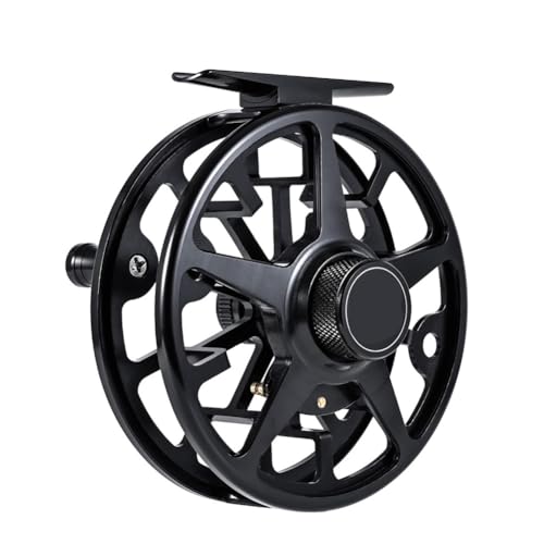 KFXYSM Fliegenrolle,Rolle Fliegenrollen Outdoor-Fliegenfischrolle Präzisions-FA3/4, FA5/6, FA7/8 CNC-gefrästes Gehäuse aus Aluminiumlegierung Große Fliegenfischrolle(3 4) von KFXYSM
