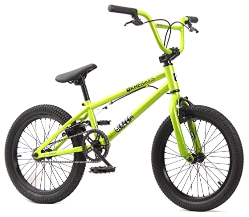 KHE BMX Fahrrad Blaze 18 Zoll patentierter Affix Rotor grün nur 10,2kg von KHEbikes