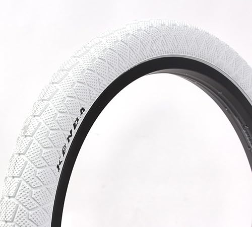 KHE Kenda BMX Freestyle Reifen 20" Zoll x 1,95" Zoll weiß nur 610g von KHEbikes