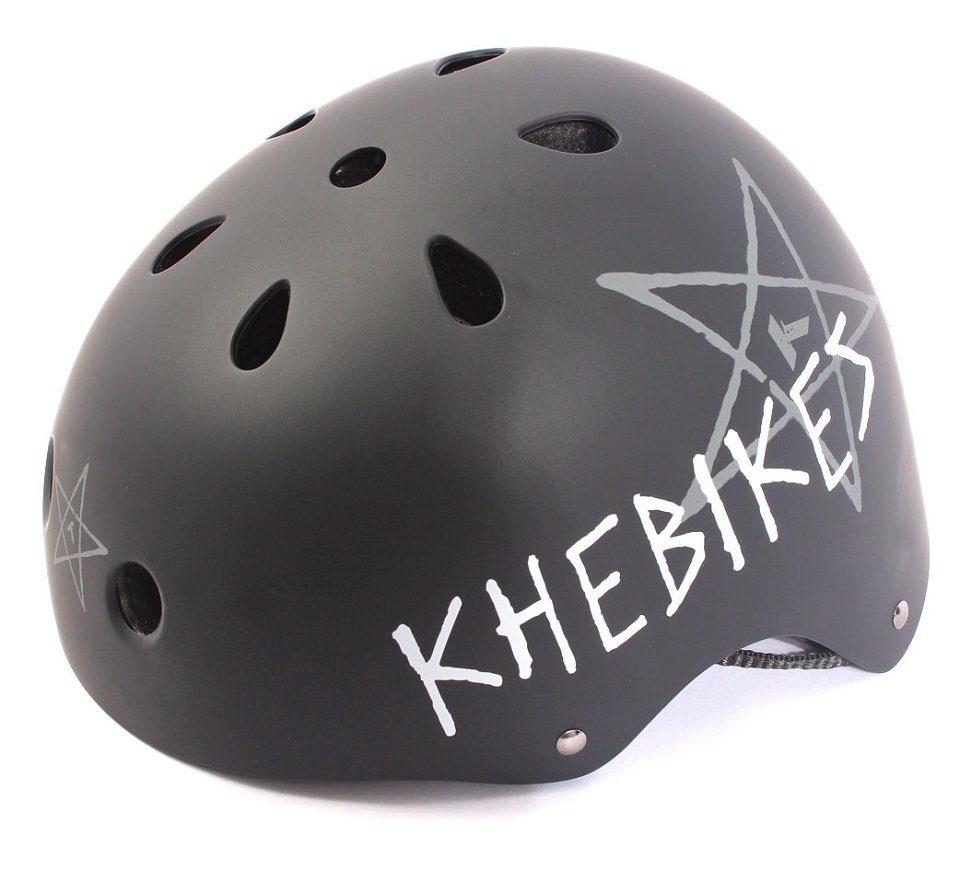 KHEbikes Fahrradhelm KHEbikes BMX Helm PRO matt schwarz M von KHEbikes