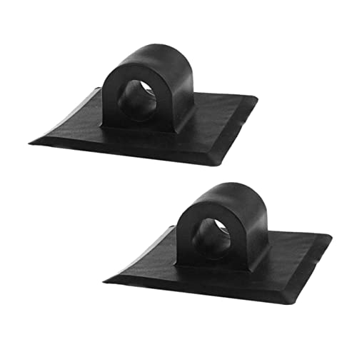 KICHOUSE 2 Stück Motorhalter Clip PVC Motorständer Halterung Kajak Außenbordmotor Halterung Einfache Montage Robust für Schlauchboote und Aufblasbare Boote von KICHOUSE