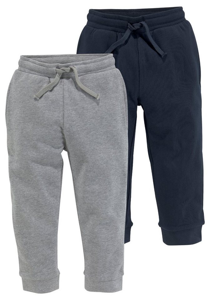 KIDSWORLD Sweathose 2er Pack Jogginghosen (Packung, 2-tlg), immer eine passende Hose dabei von KIDSWORLD