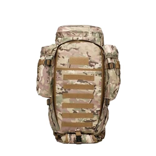 70L Große Kapazität Camping Tasche Multifunktions Jagd Rucksack Molle Jagd Outdoor Klettern Reise Angeln Tasche(Color 05) von KIFSDLF