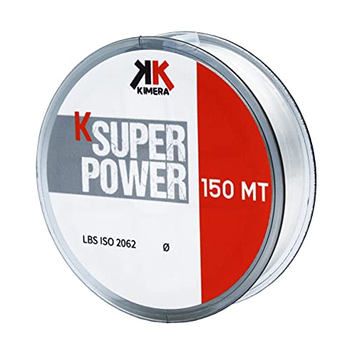 KIMERA Mt 150, K-super Power Angelschnur, Cristal, 0.30 von KIMERA