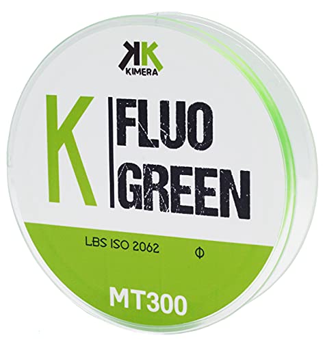 KIMERA Mt 300, K-Fluo Angelschnur, grün neon, 0.20 von KIMERA