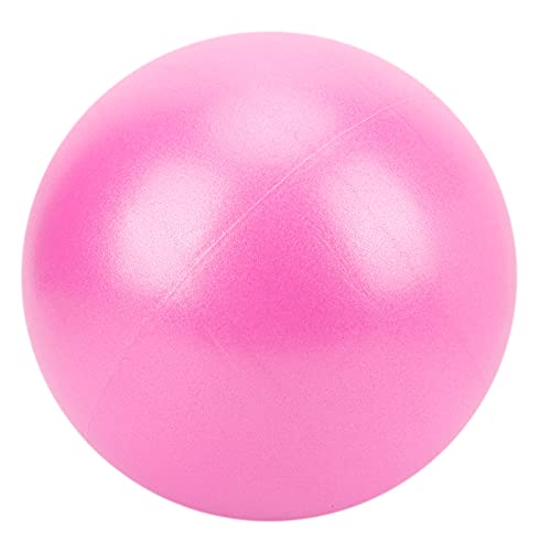 KIMISS 25 cm Robuster Yoga-Ball – Explosionsgeschützter, Langlebiger Fitnessball für Yoga, Pilates, Schwangerschaft und Mehr (PINK) von KIMISS