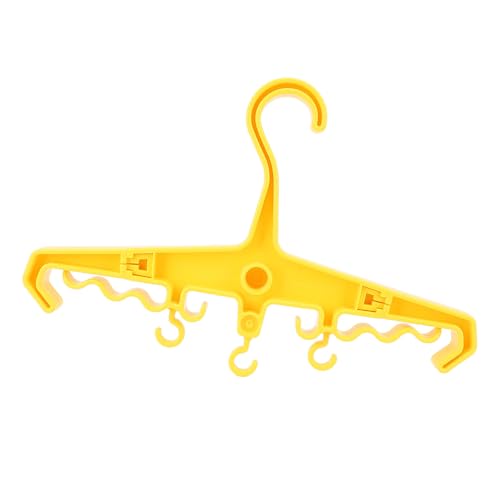 KIMISS Mehrzweck-Jackenhalter für Langlebige, Ergonomische und Tragbare Aufbewahrung von Tauchausrüstung, Ideal für Reisen und Wassersportler (Yellow) von KIMISS