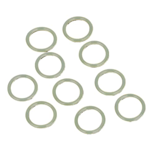 KIMISS Paintball-Lufttank-O-Ringe, Paintball-Regler-O-Ringe, Polyurethan, 10 Stück, 13,8 X 1,9 Mm, Hochfeste Polyurethan-O-Ringe für Paintball-Pistole, CO2-Lufttank (Beige) (Beige) von KIMISS