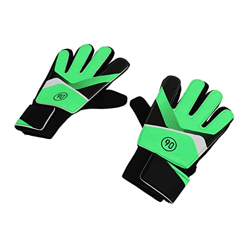 KIMISS Torwarthandschuhe für, Fußballhandschuhe für, rutschfeste Latex-Torwarthandschuhe für Verbesserte Griffkontrolle bei Fußballspielen (Größe 6) von KIMISS