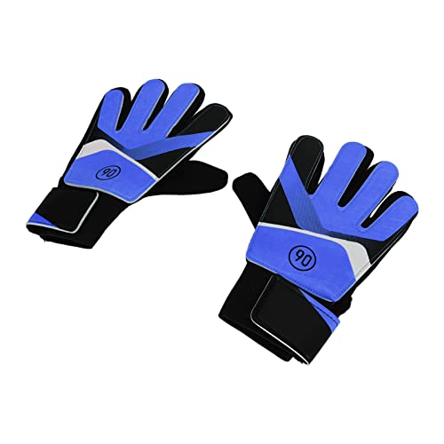 KIMISS Torwarthandschuhe für, Fußballhandschuhe für, rutschfeste Latex-Torwarthandschuhe für Verbesserte Griffkontrolle bei Fußballspielen (Größe 6) von KIMISS