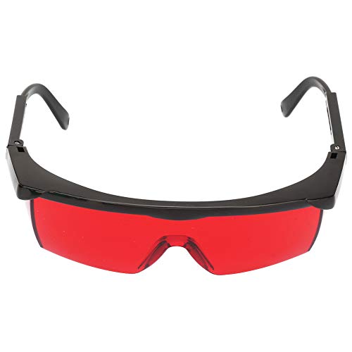 KIMISS Tragbare Rote Laserschutzbrille Leichter und Langlebiger Schutz Gegen Alle Arten von Lasern und Diffuses Licht (Rot) von KIMISS