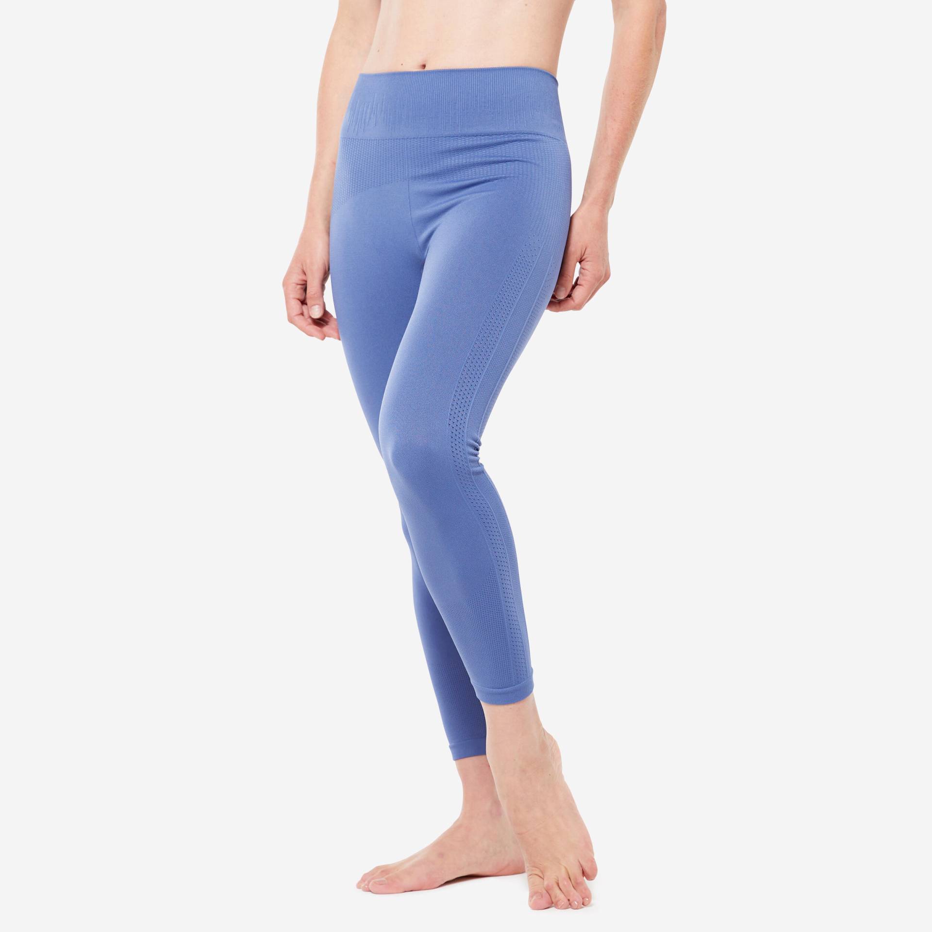 7/8-Leggings Yoga nahtlos - Premium blau von KIMJALY