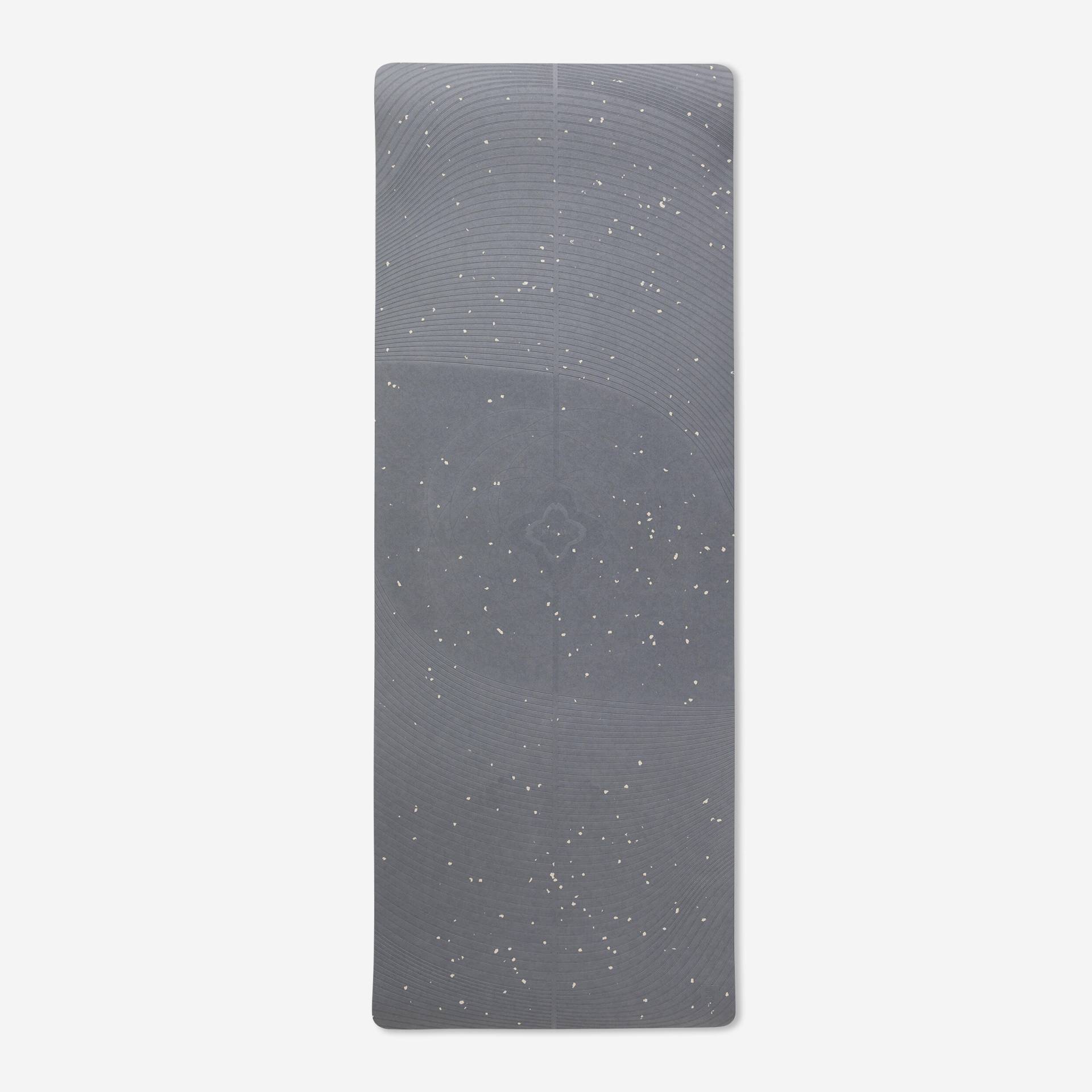 Yogamatte XL 200 × 75 cm × 5 mm - Light grau von KIMJALY