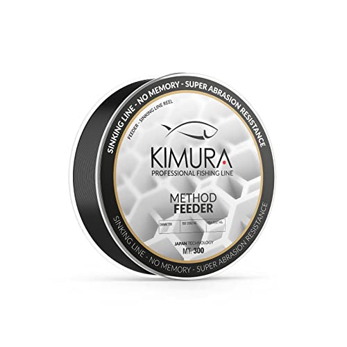 KIMURA Method Feeder MONOFILO Unisex Erwachsene, Schwarz, 0.180 von KIMURA